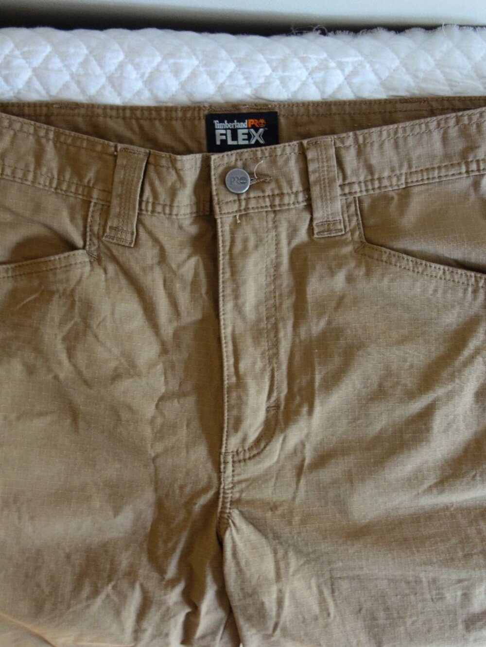 TIMBERLAND Pro Flex Straight Fit Pants Honey Brown – Mens 34x34